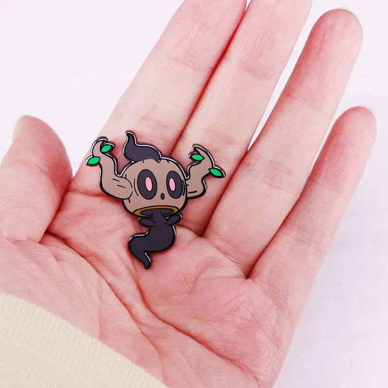 Pokemon Phantump Anime Lapel Pins Backpack Jeans Enamel Brooch Pin Women Fashion Jewelry Gifts Cartoon Badges