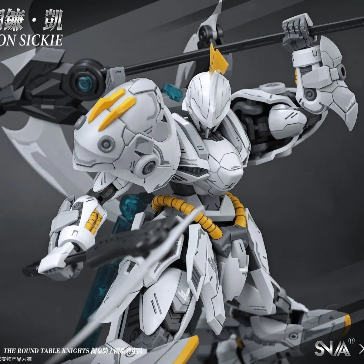 Snaa 1/144 Fate Anime Figure Iron Sickle Kay Figure The Round Table Knights Figurine Model Pvc Statue Collection Desk Toys Gifts