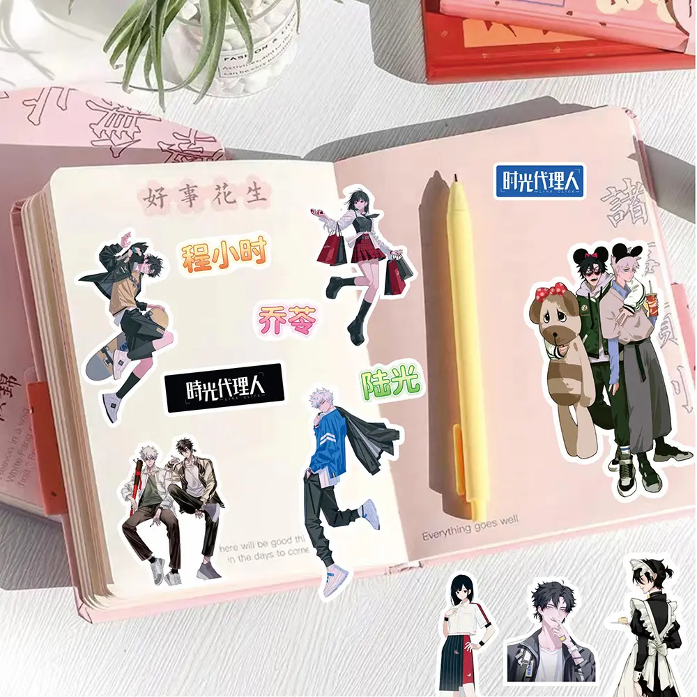 10/30/50PCS Anime Link Click Stickers Decals Decoration Suitcase Laptop Scrapbooking Phone Stationery Cool Manga Kid Toy Sticker