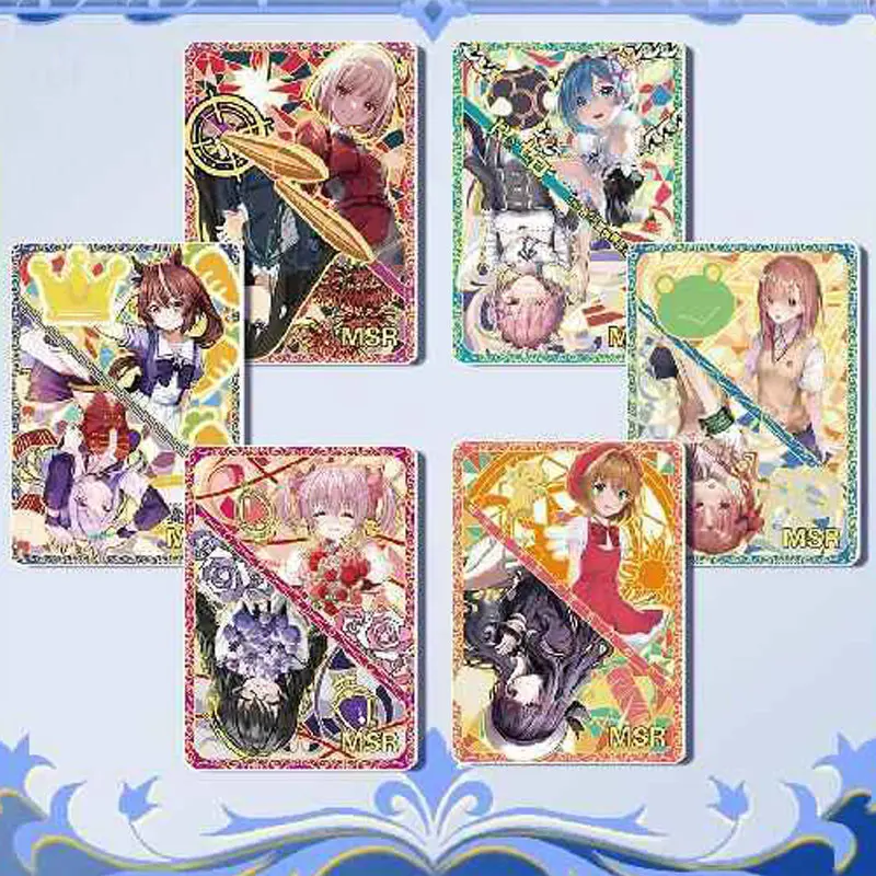 Goddess Story Collection Cards 2m12 Booster Box Rare Anime Table Playing Game Board Cards