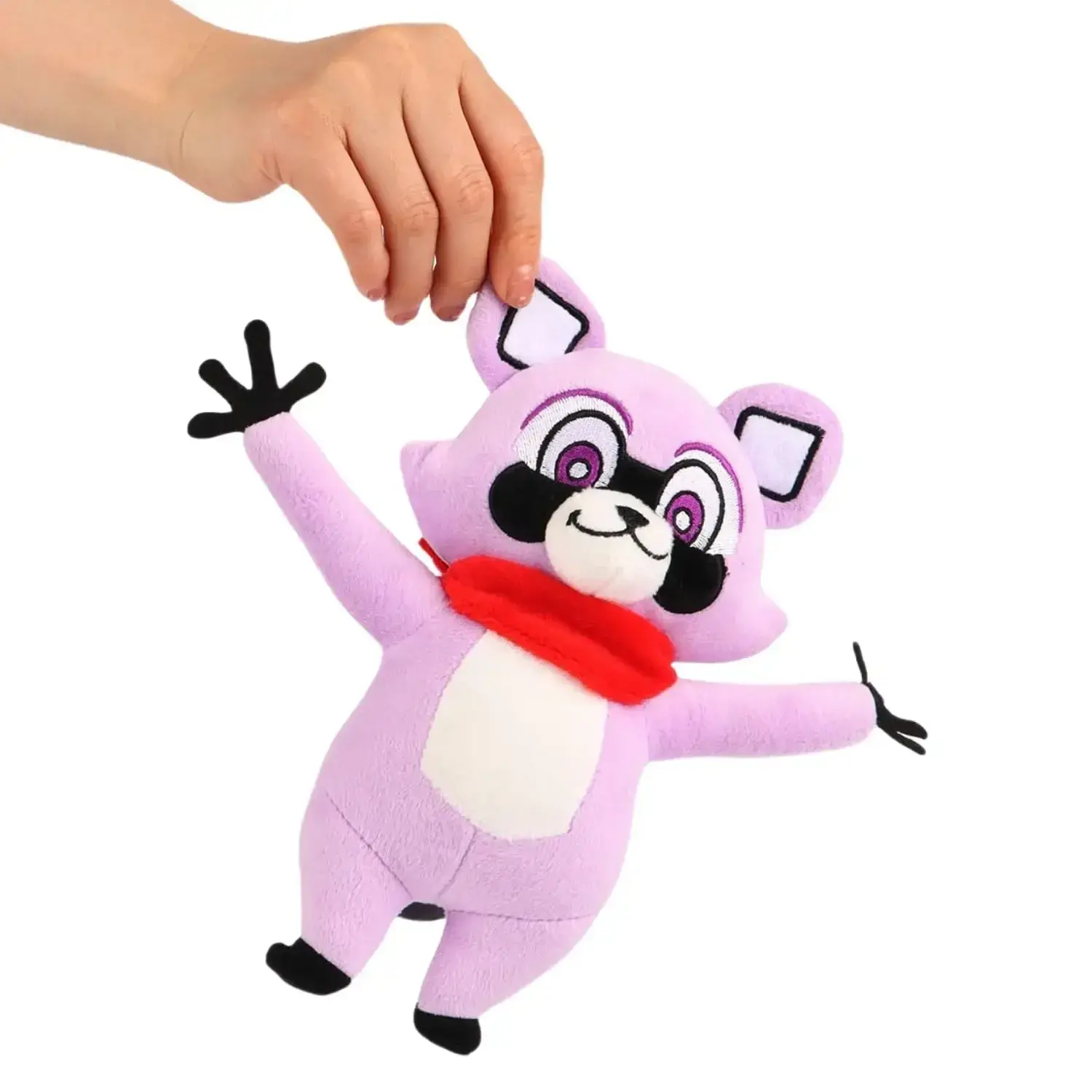 2024 Indigo Park Plush Rambley The Raccoon Plushies Toy Soft Stuffed Animal Pillow Birthday Christmas Choice for Boys Girls