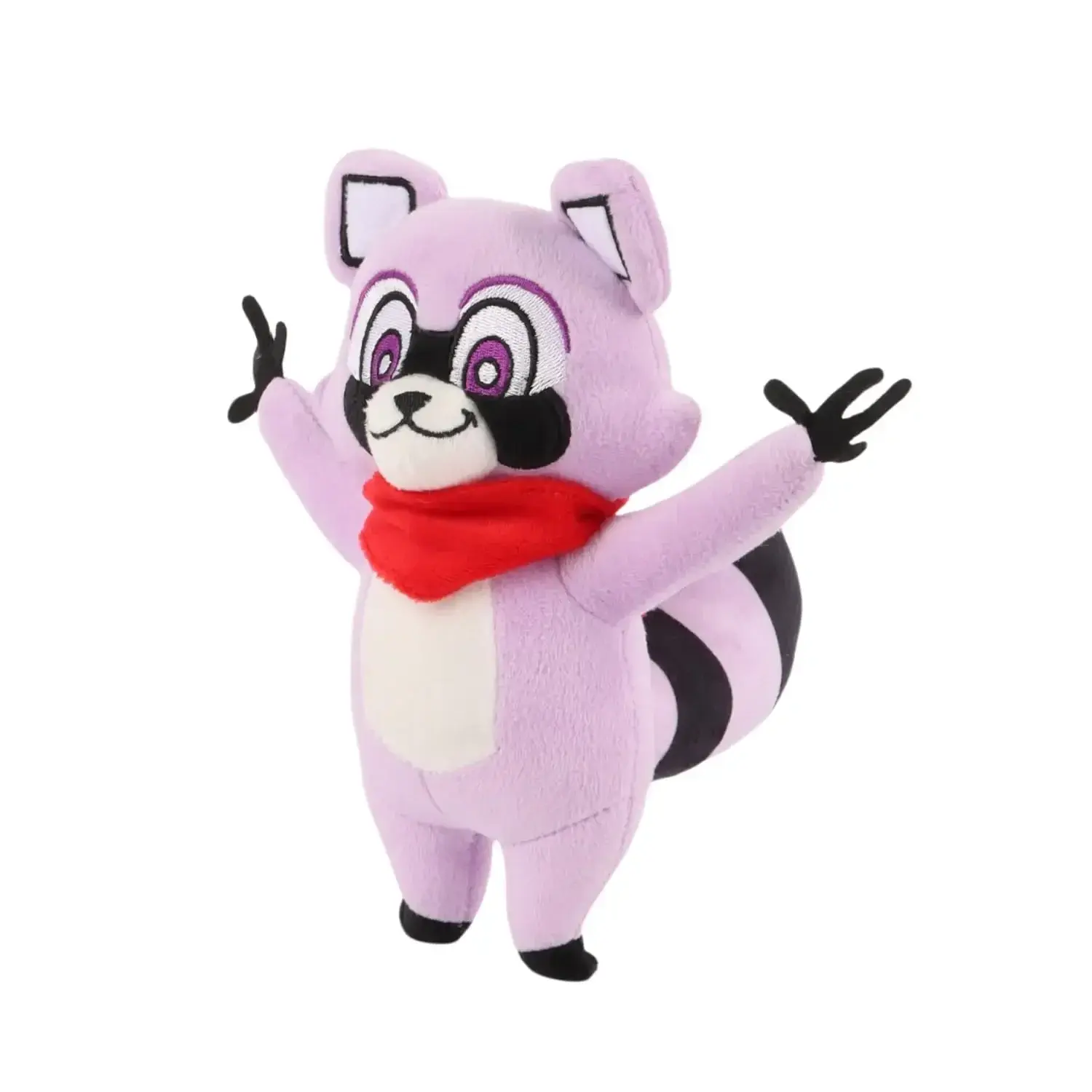 2024 Indigo Park Plush Rambley The Raccoon Plushies Toy Soft Stuffed Animal Pillow Birthday Christmas Choice for Boys Girls