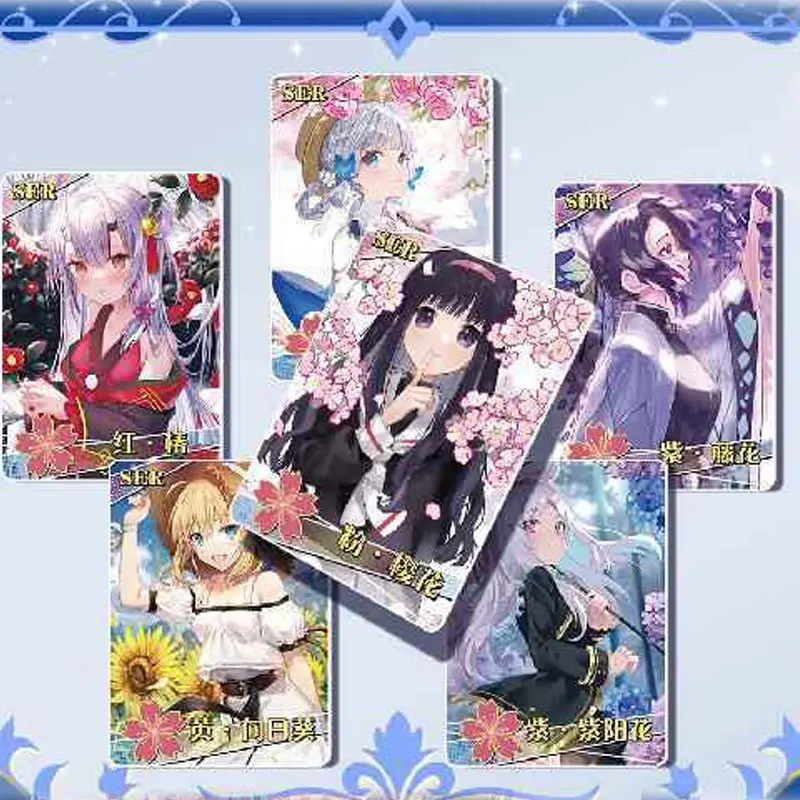 Goddess Story Collection Cards 2m12 Booster Box Rare Anime Table Playing Game Board Cards
