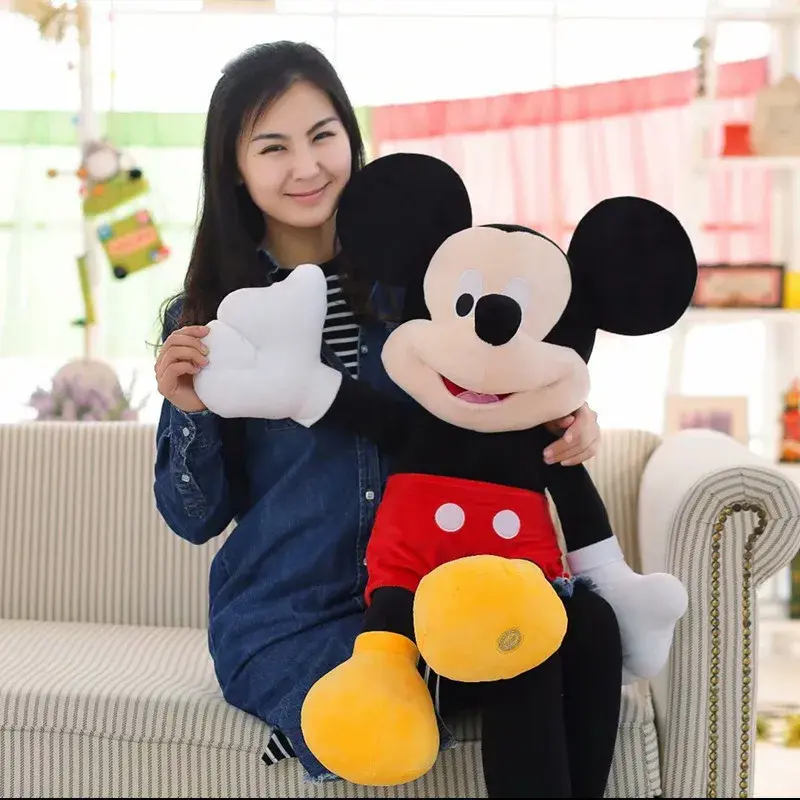 Disney cartoon plush toys 30/40cm Miaomiao House Minnie Mickey Pluto creative plush doll children's birthday gift New Year gifts