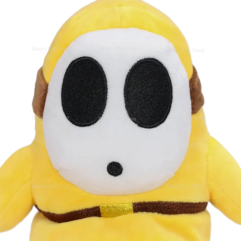New 3 Styles Mario Plush Yellow Shy Guy Blue Green Stuffed Toys Anime Doll Plushie Best Gifts for Children Kids Birthday