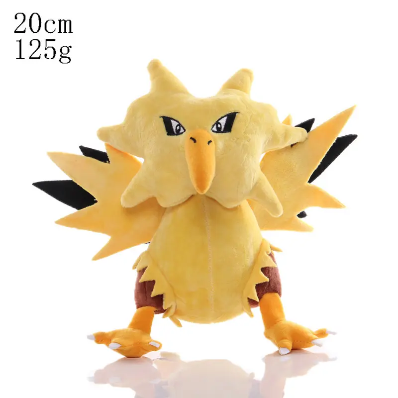 Pokemon Pikachu Ho-Oh Plush Toy Hoothoot Plushies Pidgeotto Farfetchd Zapdos Torchic Stuffed Doll Toys Hobbies Toy Kid Xmas Gift