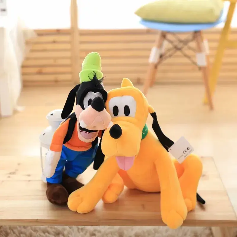 Disney cartoon plush toys 30/40cm Miaomiao House Minnie Mickey Pluto creative plush doll children's birthday gift New Year gifts