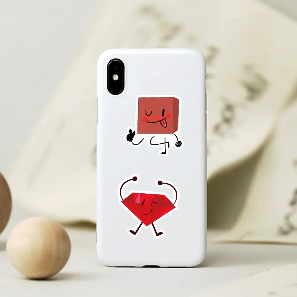 10/30/52PCS Battle for Dream Island Stickers Funny Cartoon Sticker DIY Luggage Laptop Phone Guitar Car Bike Skateboard Decals