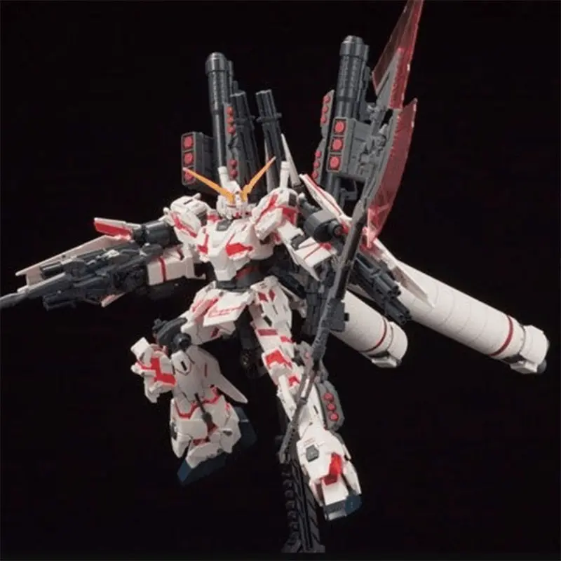 XingDong HG 1/144 FULL ARMOR RMUNICORN Destruction Mode Fate Water Sticker Figures Assembled Model Toys Collection Gift