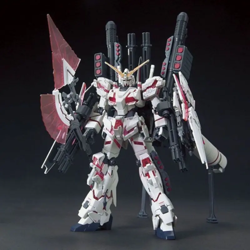 XingDong HG 1/144 FULL ARMOR RMUNICORN Destruction Mode Fate Water Sticker Figures Assembled Model Toys Collection Gift