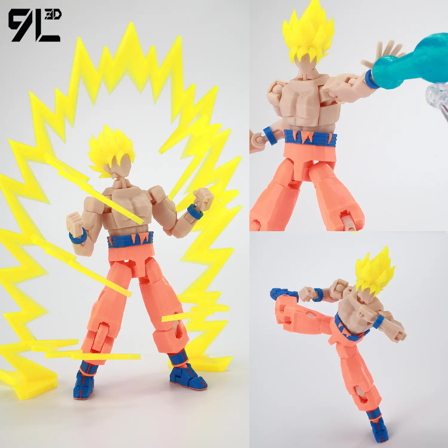 9L3D Action Doll Titan13 Dragon Ball Frieza Action Figures Full Body Movable Creative 3D Stress Relief Figure Cool Birthday Gift