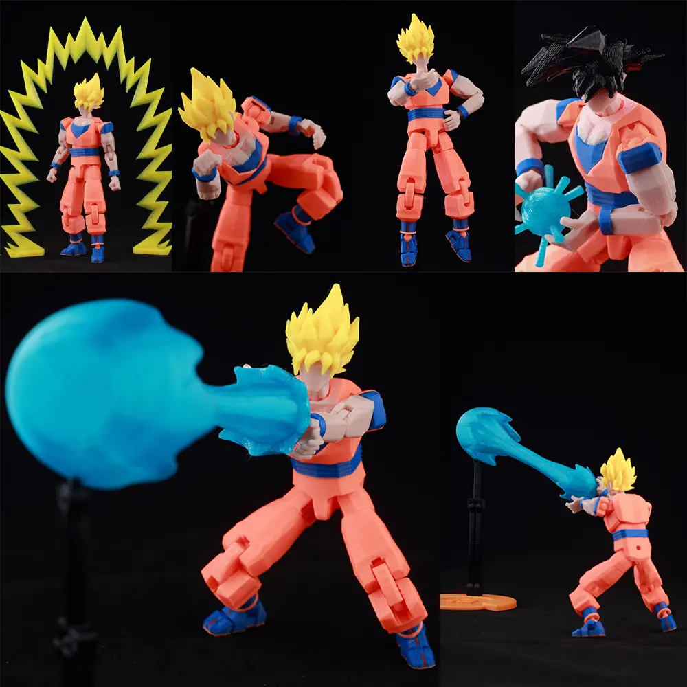 9L3D Action Doll Titan13 Dragon Ball Frieza Action Figures Full Body Movable Creative 3D Stress Relief Figure Cool Birthday Gift