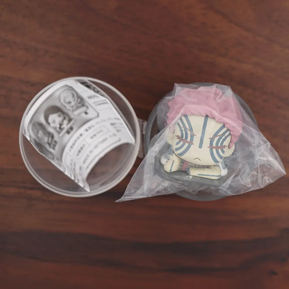 Demon Slayer Anime Kimetsu Akaza Giyuutarou Daki Enmu Rui 45mm Small Figure Original Caspule Toys Gift