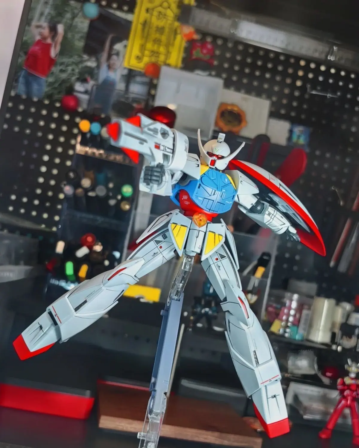 Huanjia Ko Hg 1/144 Turn-A Reverse A Moonlight Butterfly Mobile Suit Anime Model Gk Toys Action Figure Gifts Collectible Toys