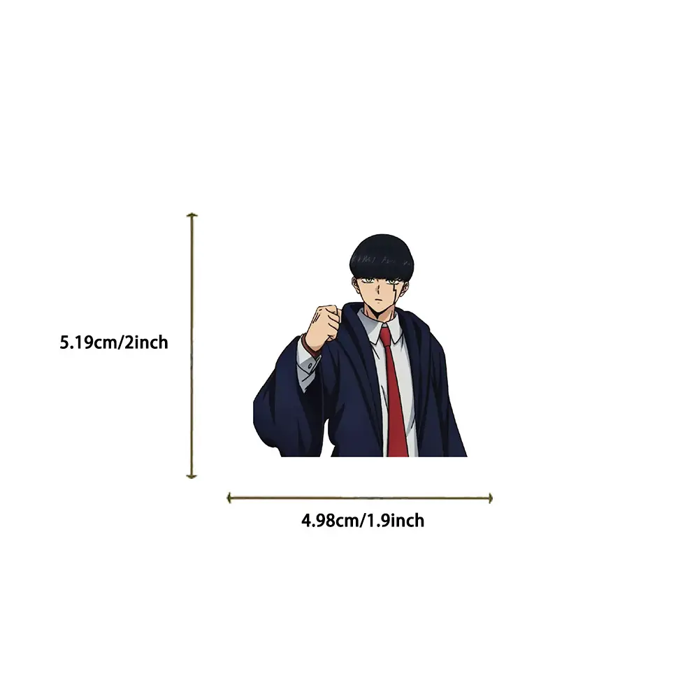 10/30/50pcs Japanese Anime Mashle Magic and Muscles Stickers Waterproof DIY Notebook Phone Laptop Cool Cartoon Decals Decoration