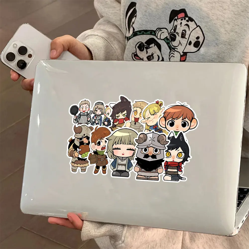 10/30/50pcs Anime Delicious in Dungeon Stickers Kawaii Marcille Laios Cartoon Sticker for Luggage Guitar Suitcase Kid DIY Decals