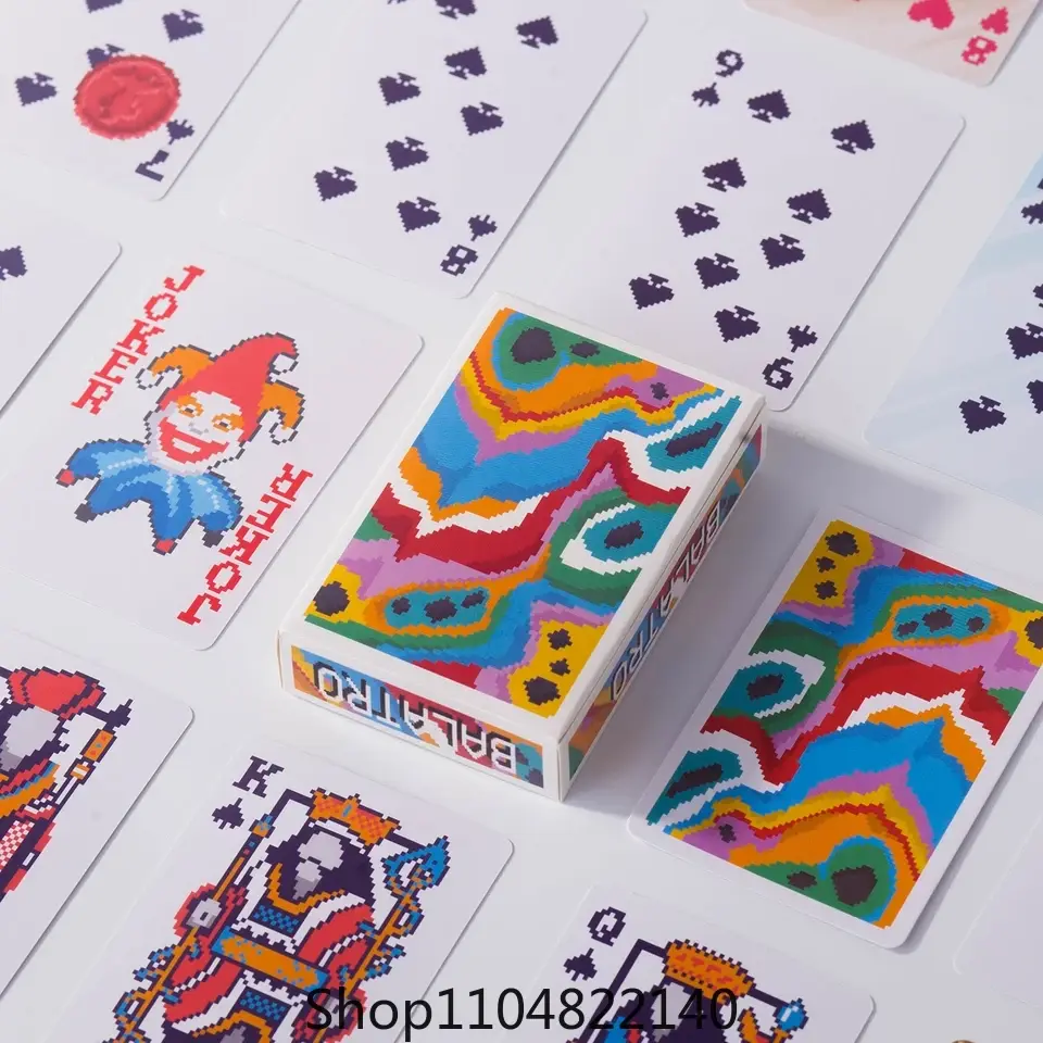 Classic Poker Card Games Durable Portable Playing Cards for Tabletop Games Family Gatherings Perfect for Fun and Travel