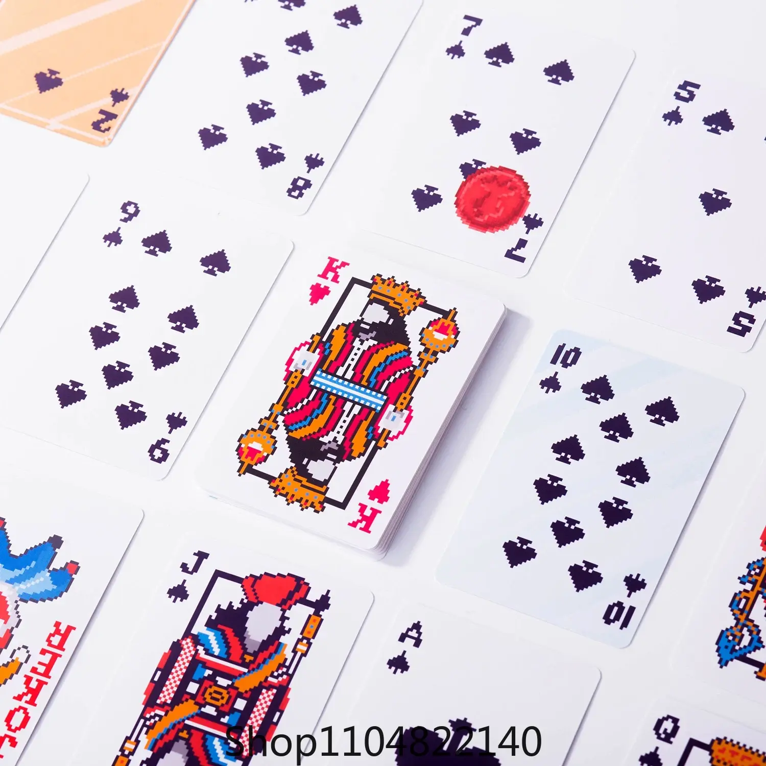 Classic Poker Card Games Durable Portable Playing Cards for Tabletop Games Family Gatherings Perfect for Fun and Travel