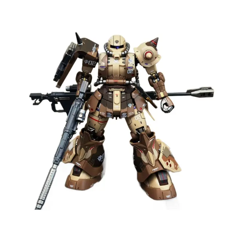 Weimei Wm Hg 1/144 Zaku Type Egba Assembly Model Kit Ms-06gd High Mobility Surface Action Figure Plastic Model Toy Customized