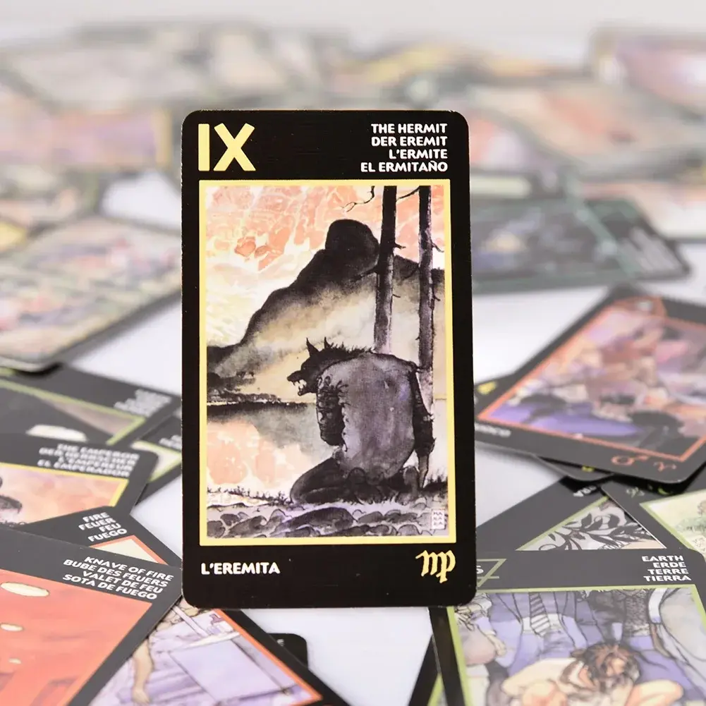 Tarot of Manara Cards A 78 Deck PDF Guidebook Divination fate tarot deck board game for personal use Playing games