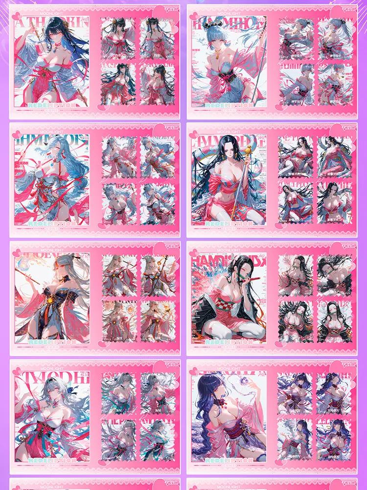 Letter is short but love is long Stamp Collection Cards Goddess Story Waifu Cards Collection Box - Doujin TCG Toy Hobbies Gifts