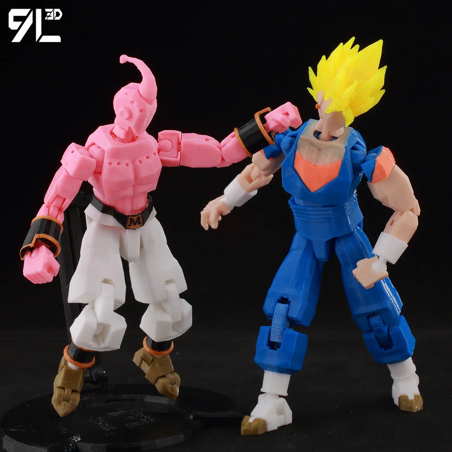 9L3D Printed Vegeta Super Saiyan Dummy Lucky13 Movable Action Figures Cheap Holiday Gift T13 Stress Relief High Precision Toys