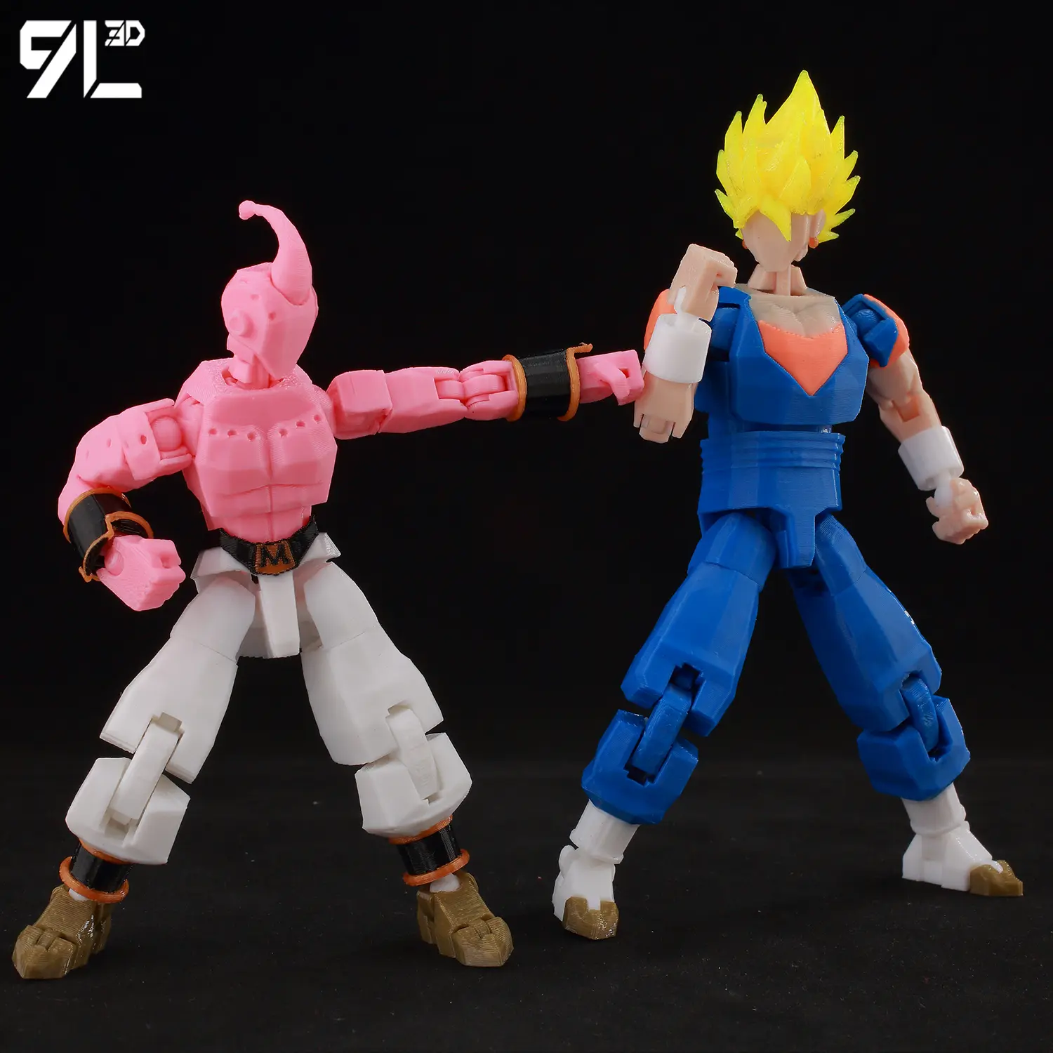 9L3D Printed Vegeta Super Saiyan Dummy Lucky13 Movable Action Figures Cheap Holiday Gift T13 Stress Relief High Precision Toys