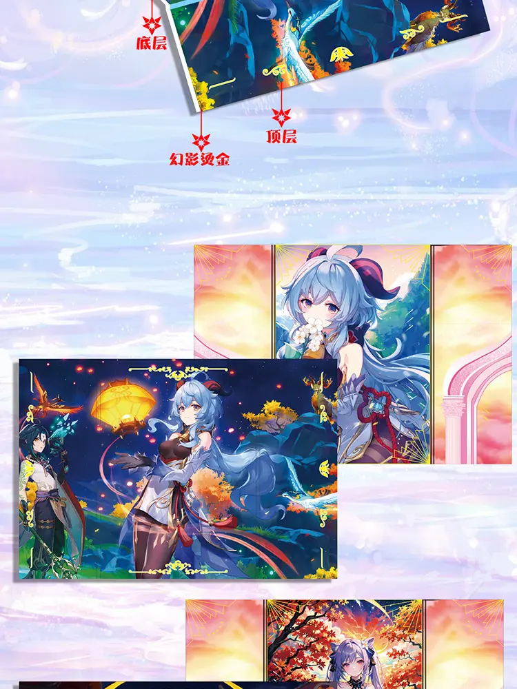 New A4 Size Goddess Story Card "Unparalleled Beauty" Hobby Waifu Collection Card Doujin Booster Box Toys Board Gifts