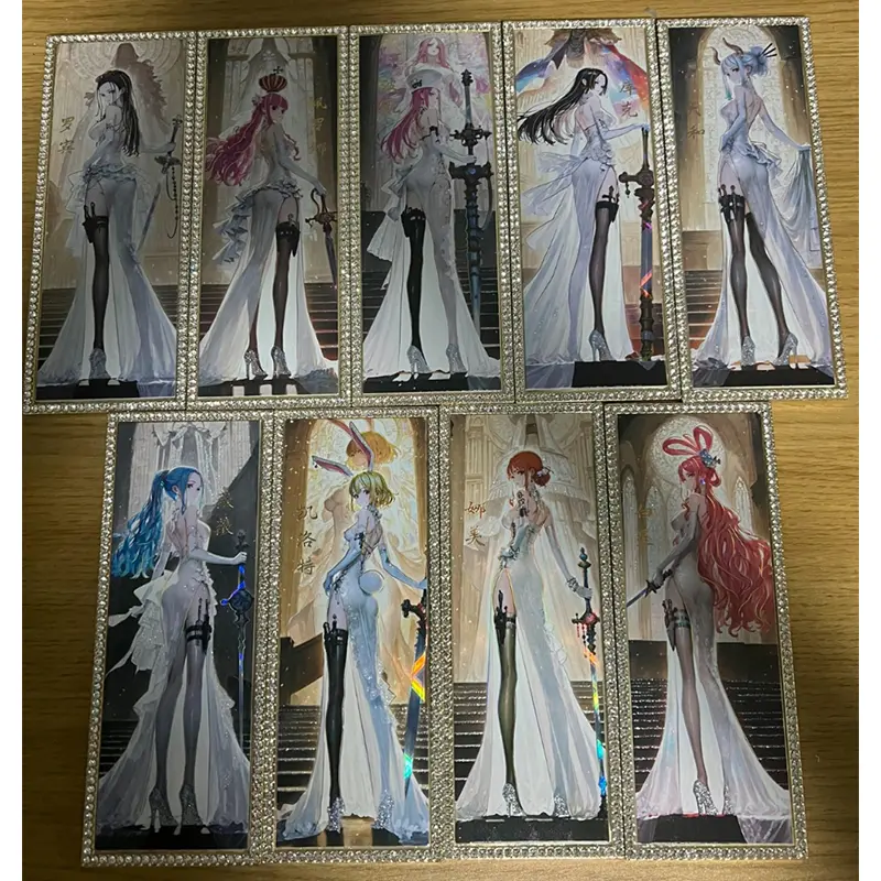 Fanmeng 2 Anime One Piece Diamonds Cards Nami Yamato Hancock Robin Uta Collection Cards Christmas Birthday Gifts Children's Toys