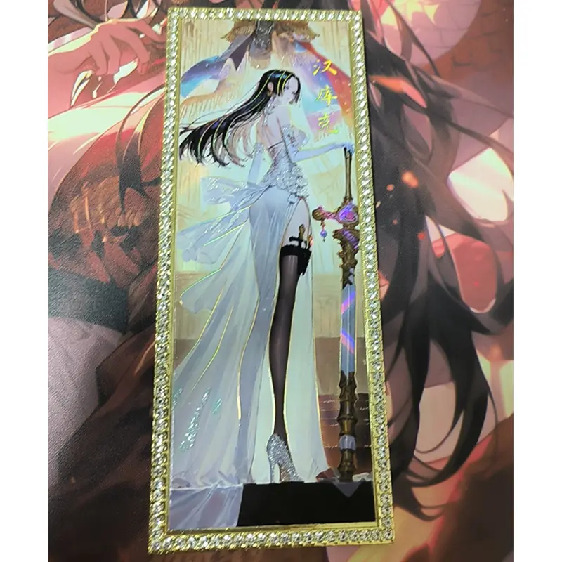 Fanmeng 2 Anime One Piece Diamonds Cards Nami Yamato Hancock Robin Uta Collection Cards Christmas Birthday Gifts Children's Toys