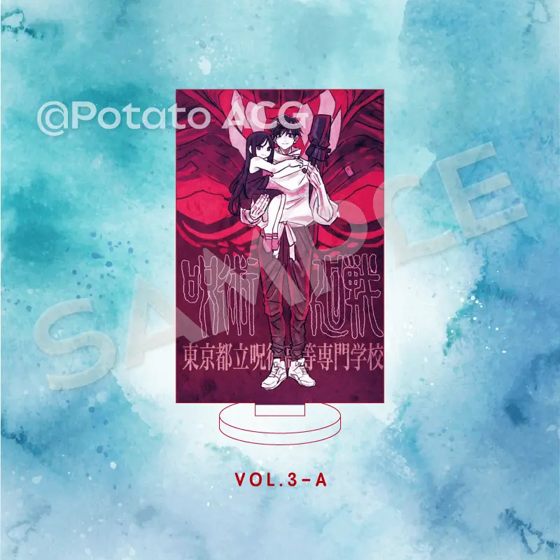 Anime Jujutsu Kaisen Satoru Gojo Geto Suguru Okkotsu Yuta InumakiToge Cosplay Poster Acrylic Standing Sign High Appearance Level