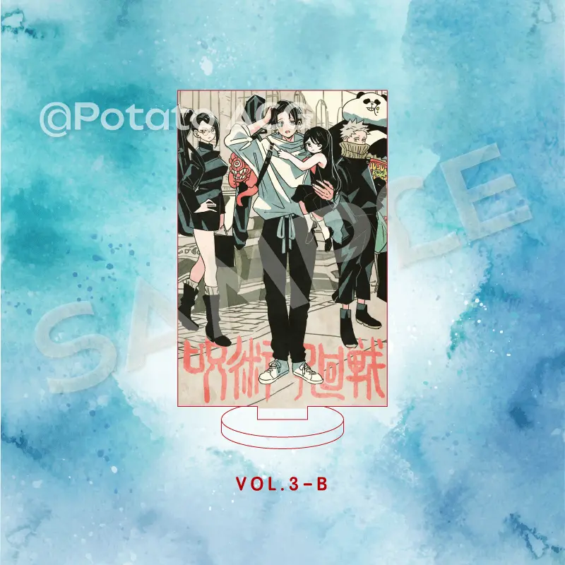 Anime Jujutsu Kaisen Satoru Gojo Geto Suguru Okkotsu Yuta InumakiToge Cosplay Poster Acrylic Standing Sign High Appearance Level
