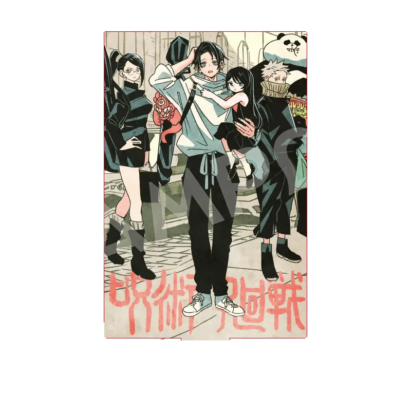 Anime Jujutsu Kaisen Satoru Gojo Geto Suguru Okkotsu Yuta InumakiToge Cosplay Poster Acrylic Standing Sign High Appearance Level