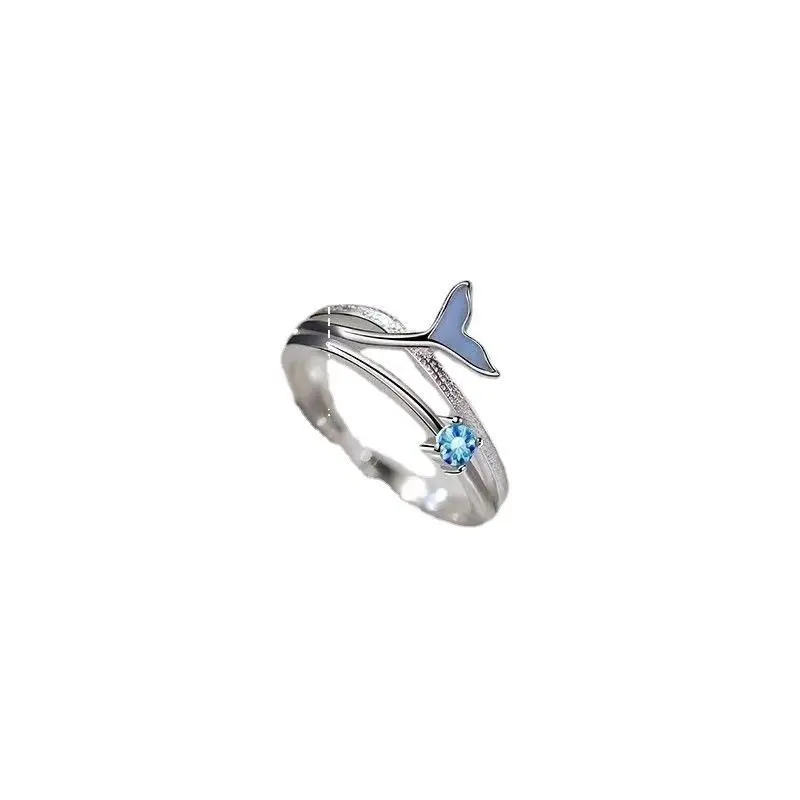Anime Love and Deepspace Rafayel Cosplay Mermaid Foam Ring Adjustable Opening High Appearance Level Exquisite Delicacy  Ambitus