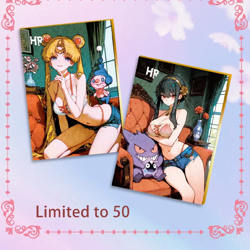 Wholesale 2025 Latest Legends of The Goddess 2 A5 Boards Collection Waifu Master Set No Dupes Furina Shenhe Artboard