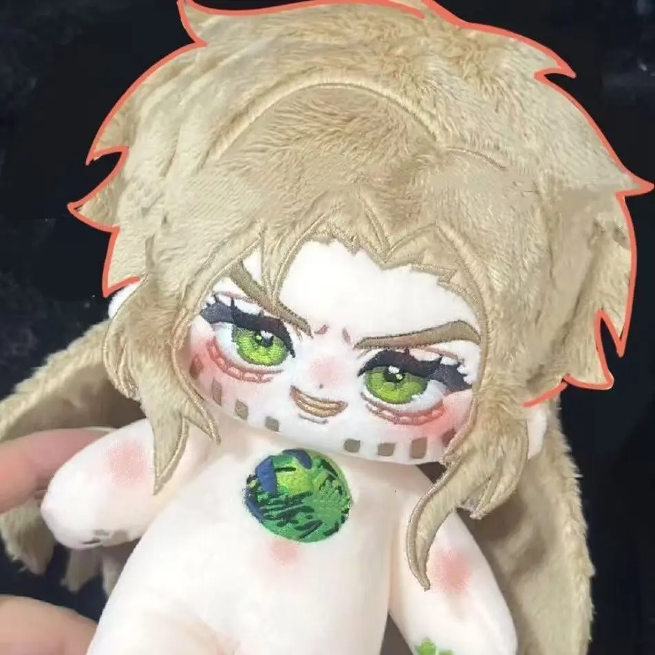 Stuffed 20cm Game Anime Jo Jo Bizarre Adventure Gyro Zeppeli Steel Ball Run Body Plush Doll Toy Soft Dress Up Cotton Kid Gift