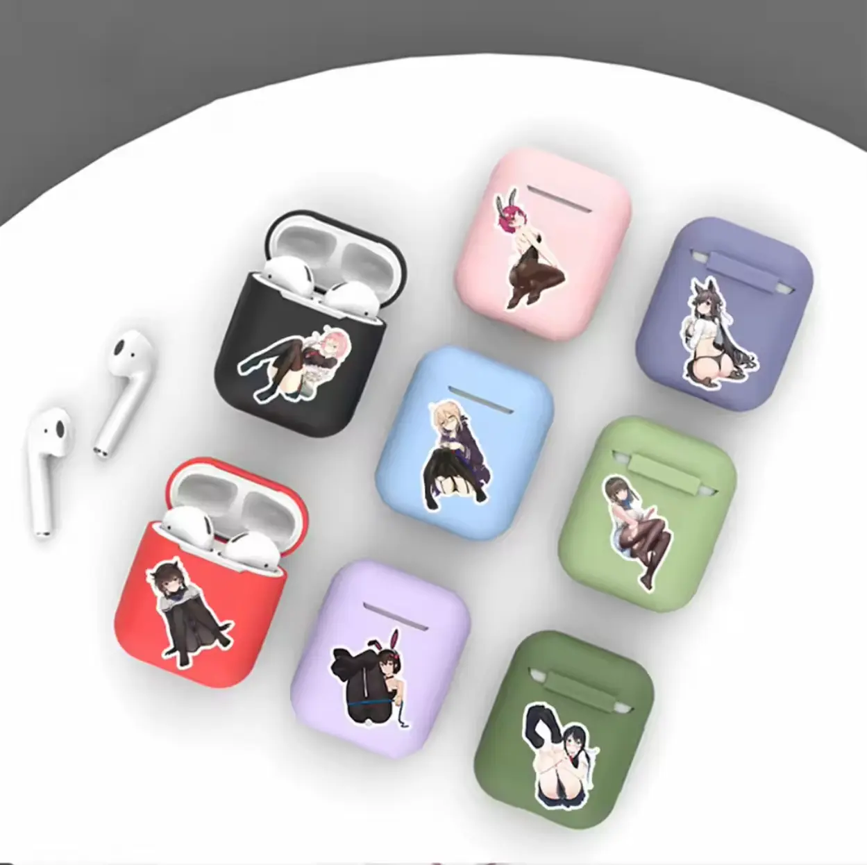 10/50/100PCS Anime Sexy Girl Foot Stickers Decoration Suitcase Scrapbooking Phone Laptop Guitar Kawaii Sticker Cartoon Kid Toy