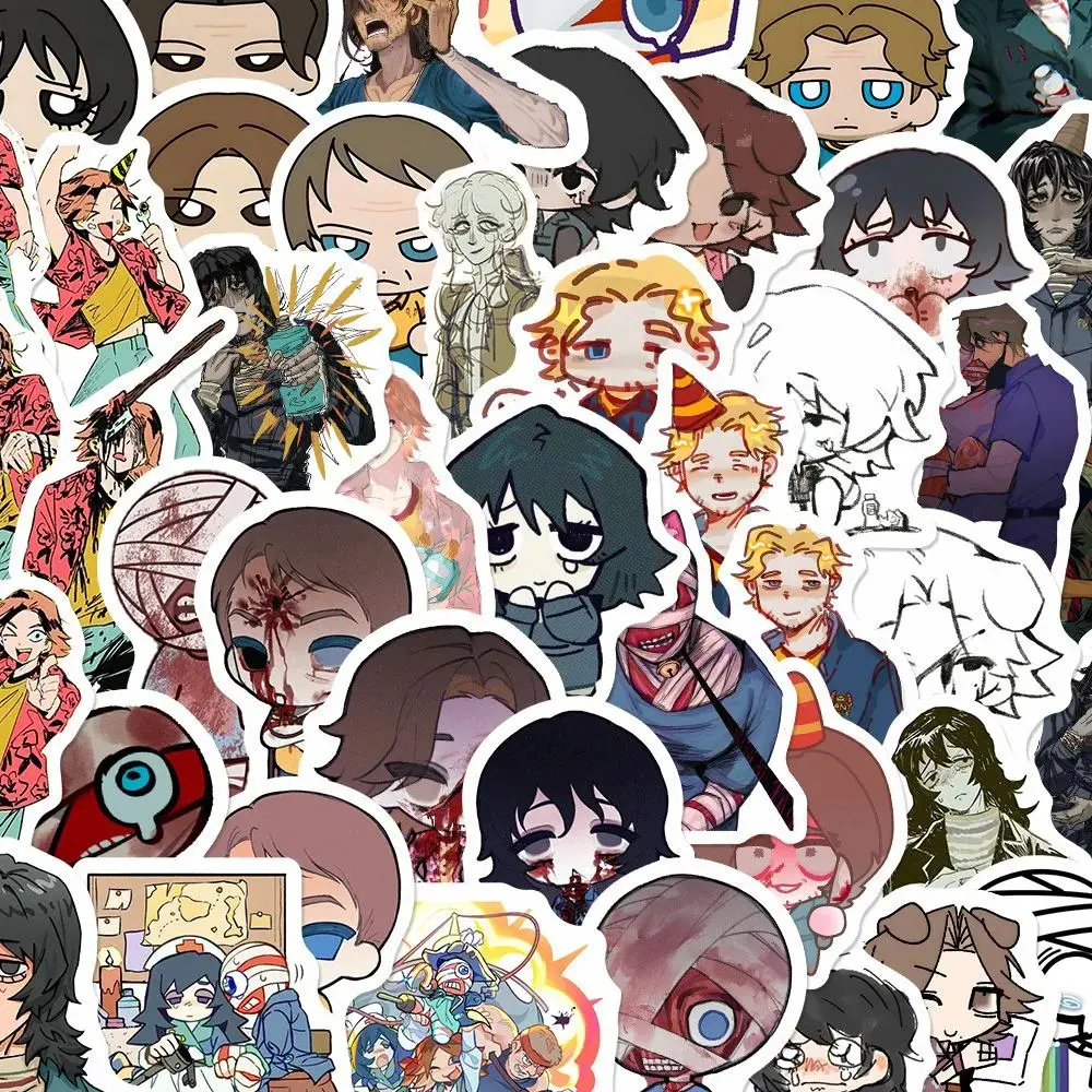 10/30/50/100pcs Mouthwashing Horror Game Stickers Funny Cartoon Decals Skateboard Phone Laptop Bike Waterproof Graffiti Sticker