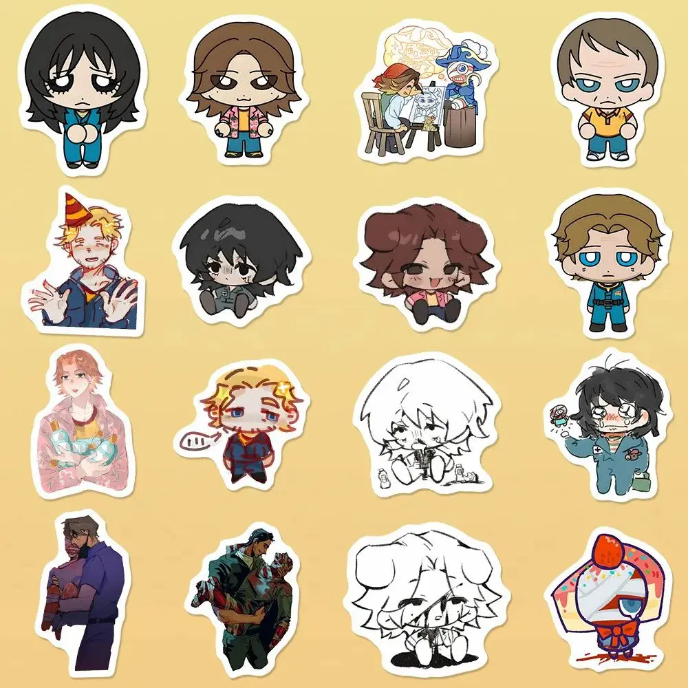 10/30/50/100pcs Mouthwashing Horror Game Stickers Funny Cartoon Decals Skateboard Phone Laptop Bike Waterproof Graffiti Sticker