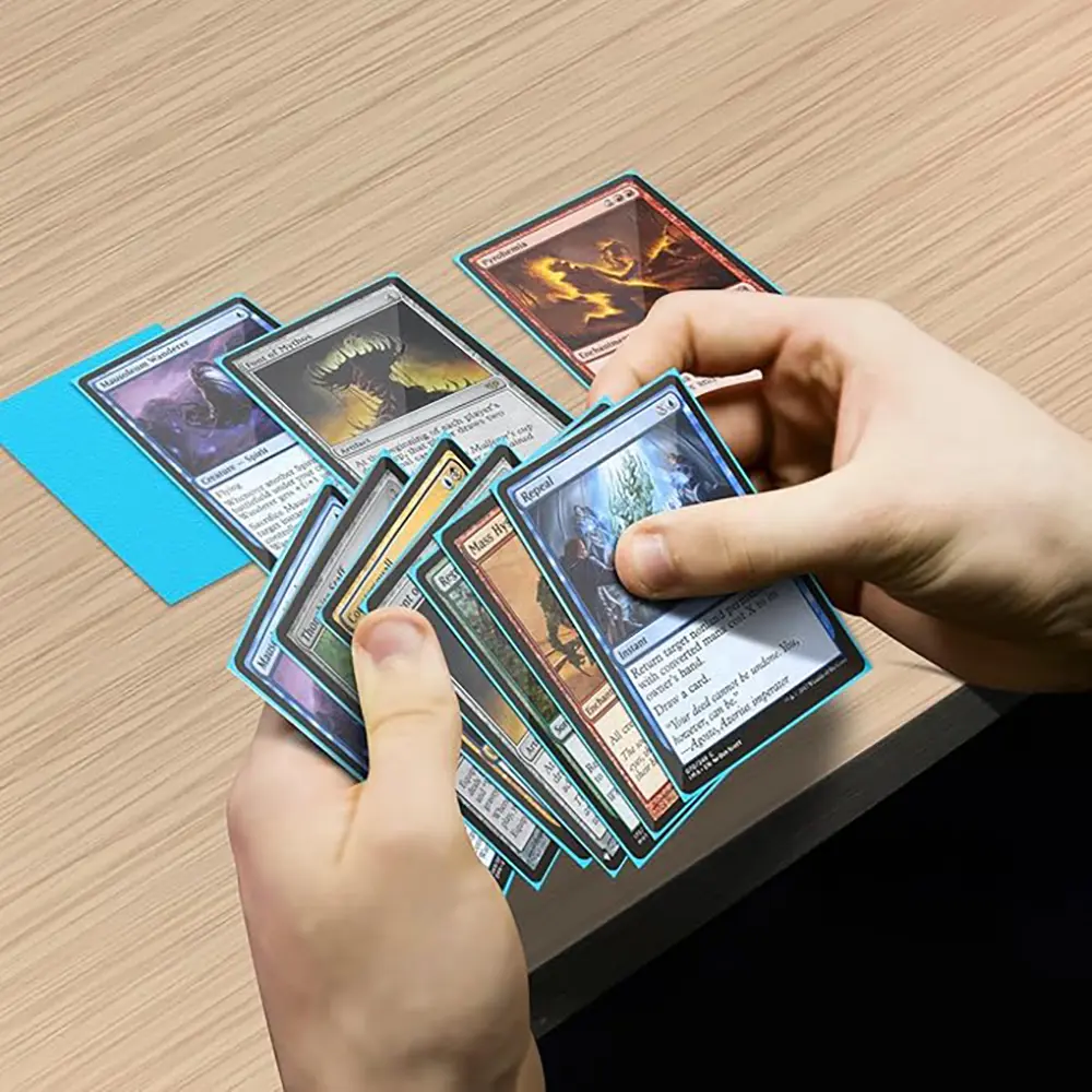 50 PCS 62x89mm Matte Japanese Size Card Sleeves Toploading Trading Cards Protector Card  Board Games for YGO