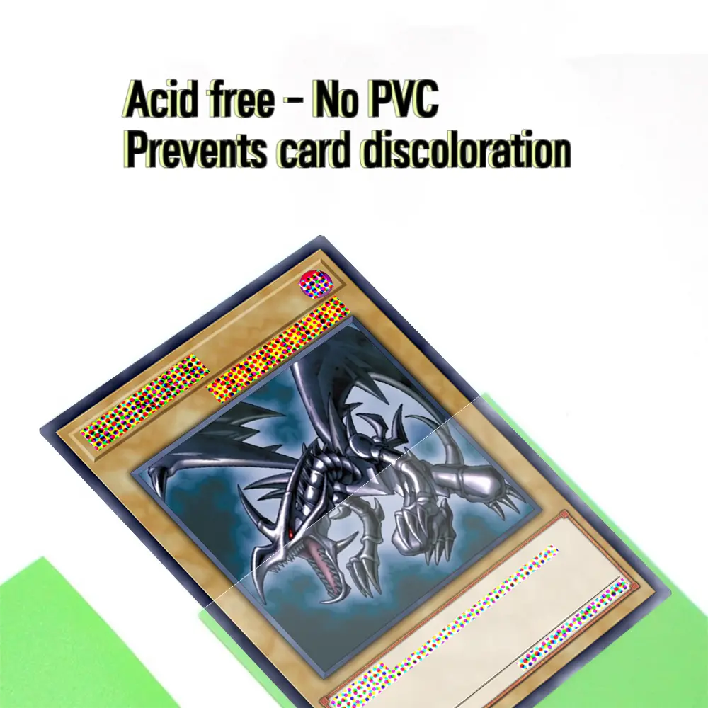 50 PCS 62x89mm Matte Japanese Size Card Sleeves Toploading Trading Cards Protector Card  Board Games for YGO