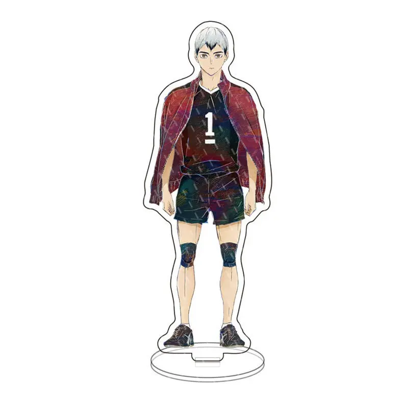 Anime H-aikyAcrylic Stand Volleyball Boys Peripheral Shoyo Hinata Kageyama Tobio Figures Model Desktop Plate Stand Model
