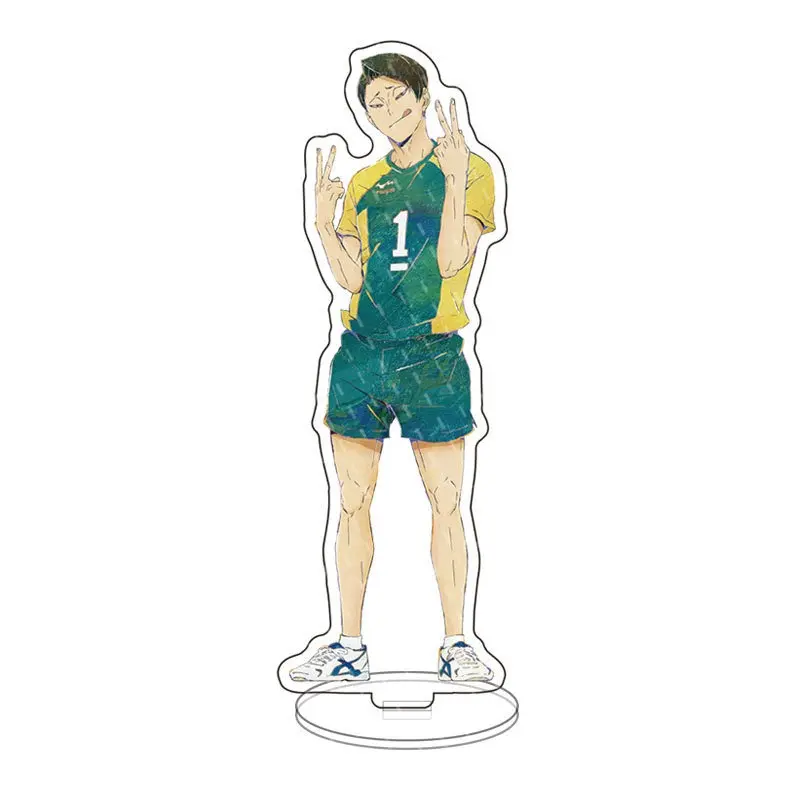 Anime H-aikyAcrylic Stand Volleyball Boys Peripheral Shoyo Hinata Kageyama Tobio Figures Model Desktop Plate Stand Model