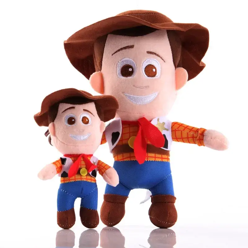 12CM 25CM Cartoon Movie Toy Story 4 Plush Toys Anime Woody & Buzz Lightyear Forky Soft Stuffed Pendent Toys For Kids Children