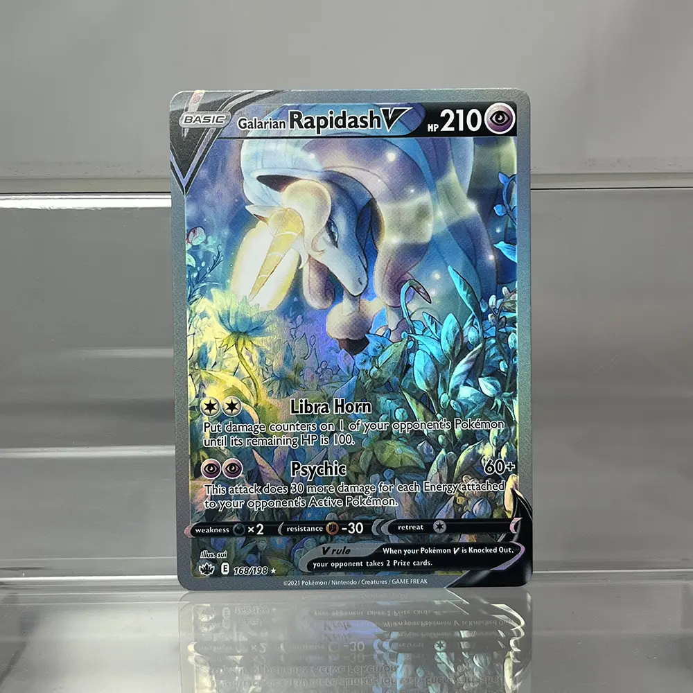 Pokémon Holographic Tranding Cards Sword-shield Charizard Empoleon Rapidash Game Collection Cards PTCG Proxy Cards