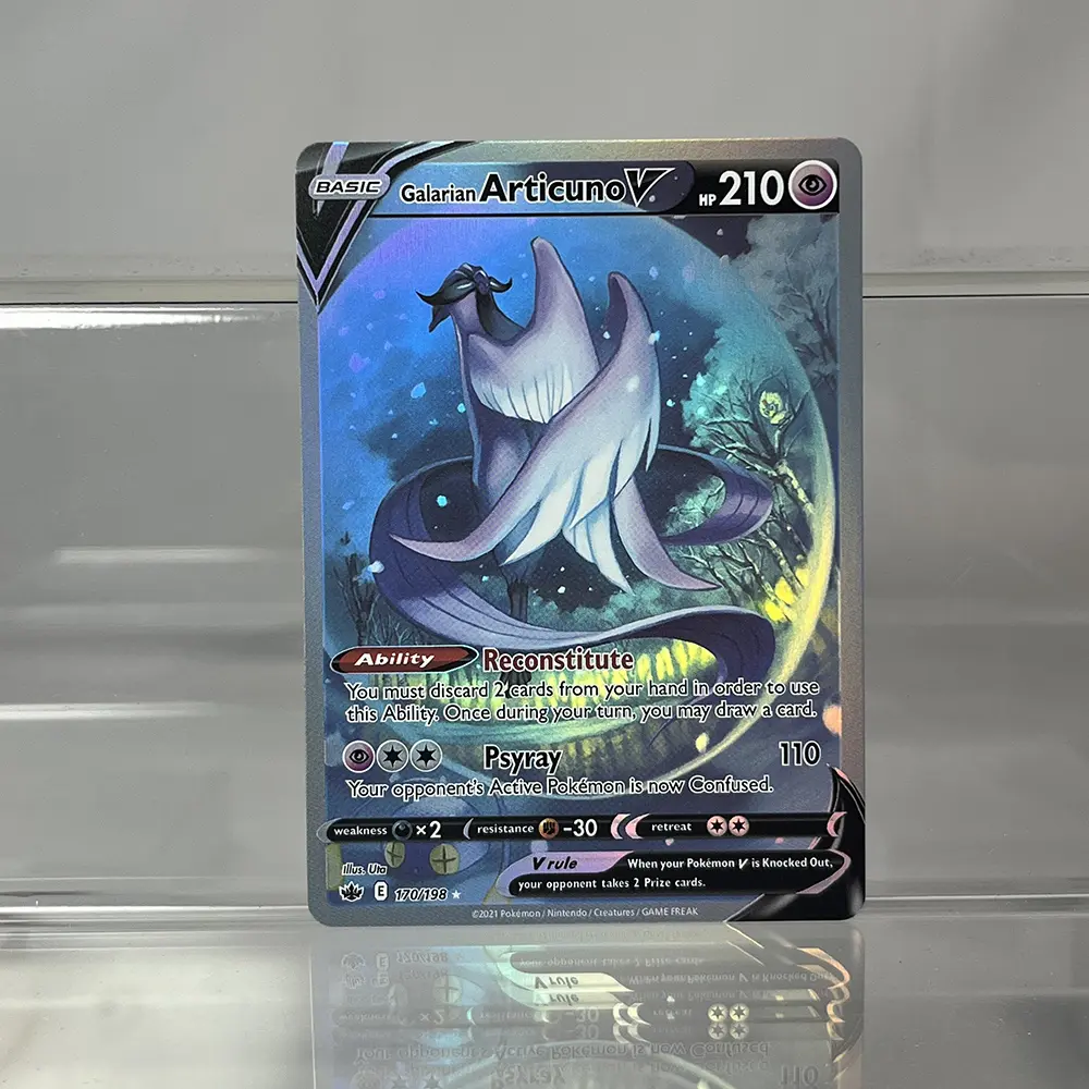Pokémon Holographic Tranding Cards Sword-shield Charizard Empoleon Rapidash Game Collection Cards PTCG Proxy Cards