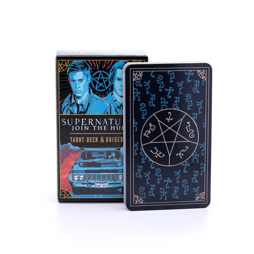 Supernatural Tarot Deck and Guidebook Card Game Gift With Pdf Guidebook Card Game Board Game 78 Cards Beginners