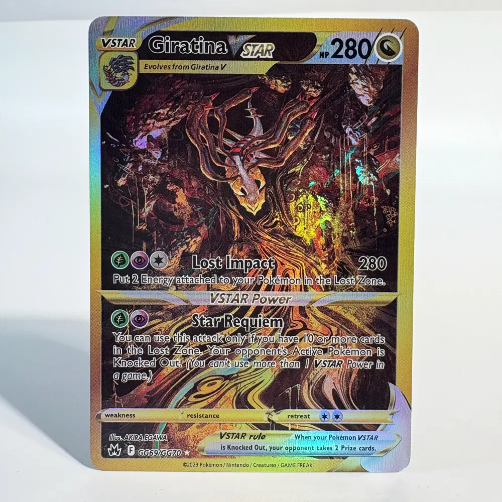 PKM Proxy Foil Cards 4pcs Arceus/Giratina/Dialga/Palkia VSTAR Toys Hobbies Collectibles Game Collection PTCG Anime Cards