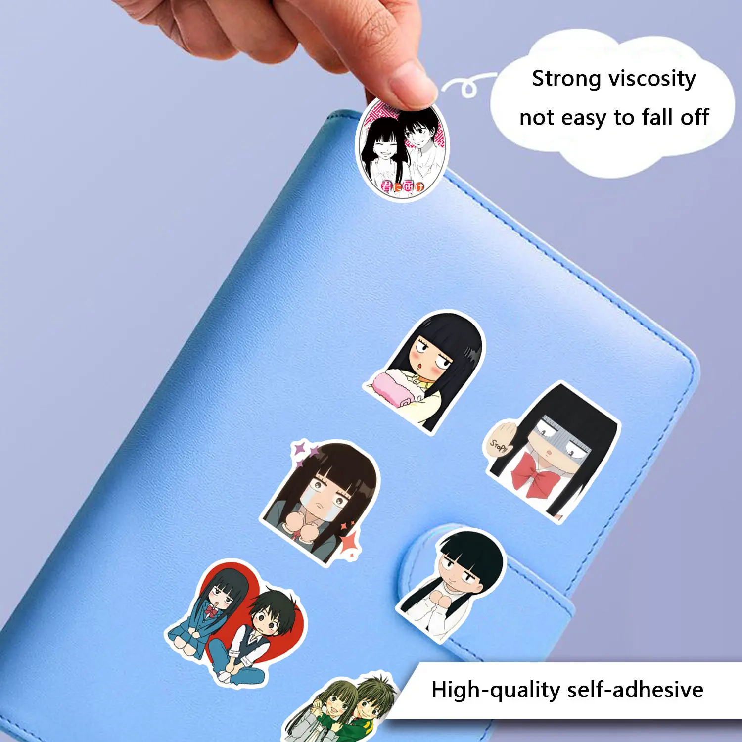 50pcs Kimi Ni Todoke Anime Stickers Sawako Kuronuma Kazehaya Shouta Sticker Notebook Luggage Laptop Kurumizawa Ume Decal