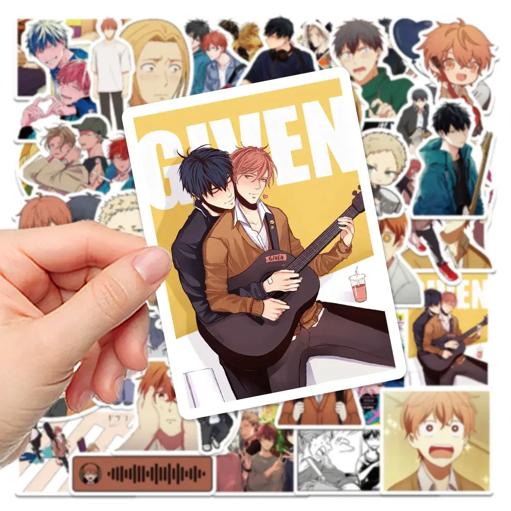 100PCS Japanese Bl Manga Anime Personality Stickers For Luggage, Laptops, iPads, Skateboards, Notebooks, Guitar Diary Stickers